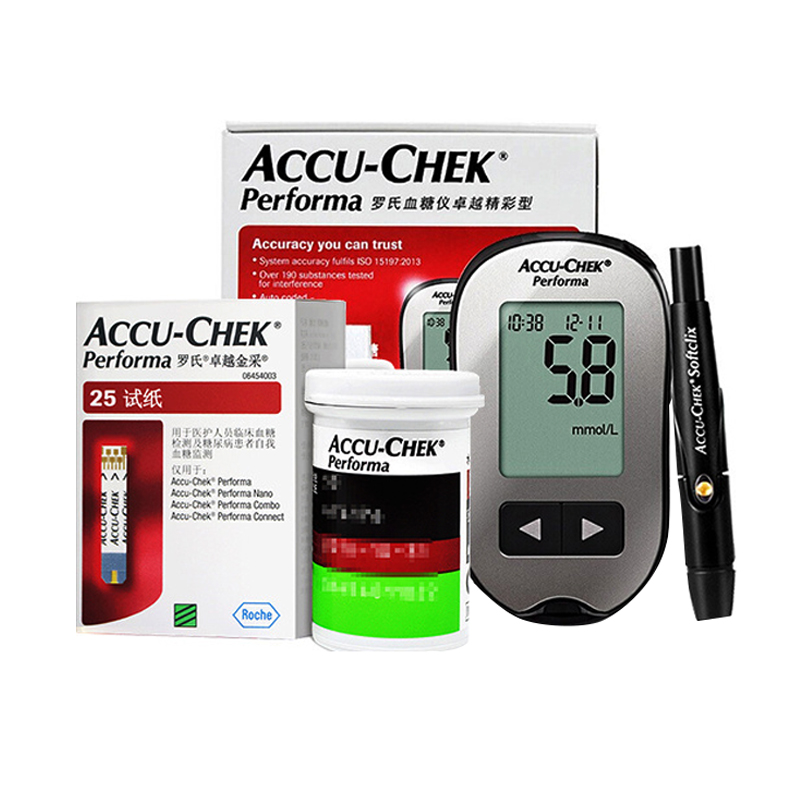罗氏 精准度高血糖仪