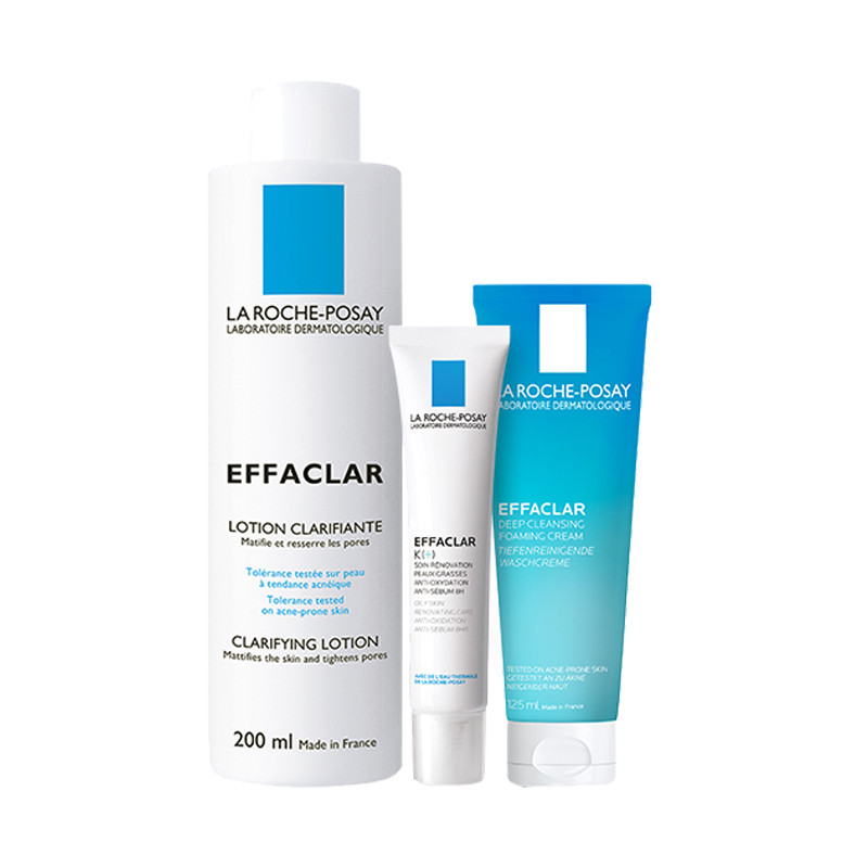 理肤泉 吸附油脂 护肤套装