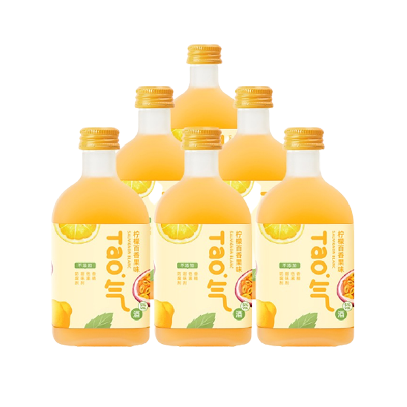 侍魂 5度柠檬百香果 果酒