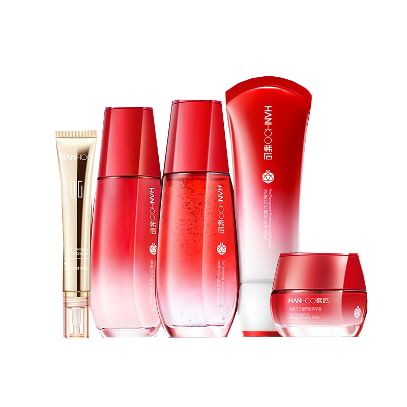 韩后 红石榴排浊紧致套装