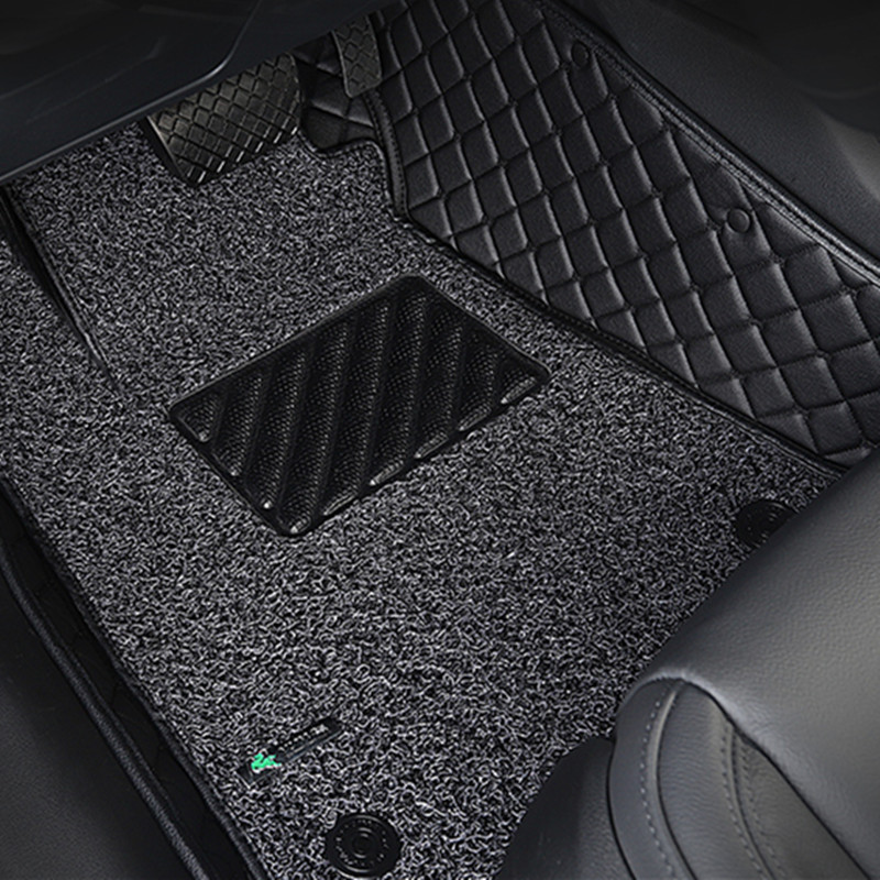 御马 绗缝纹理汽车脚垫