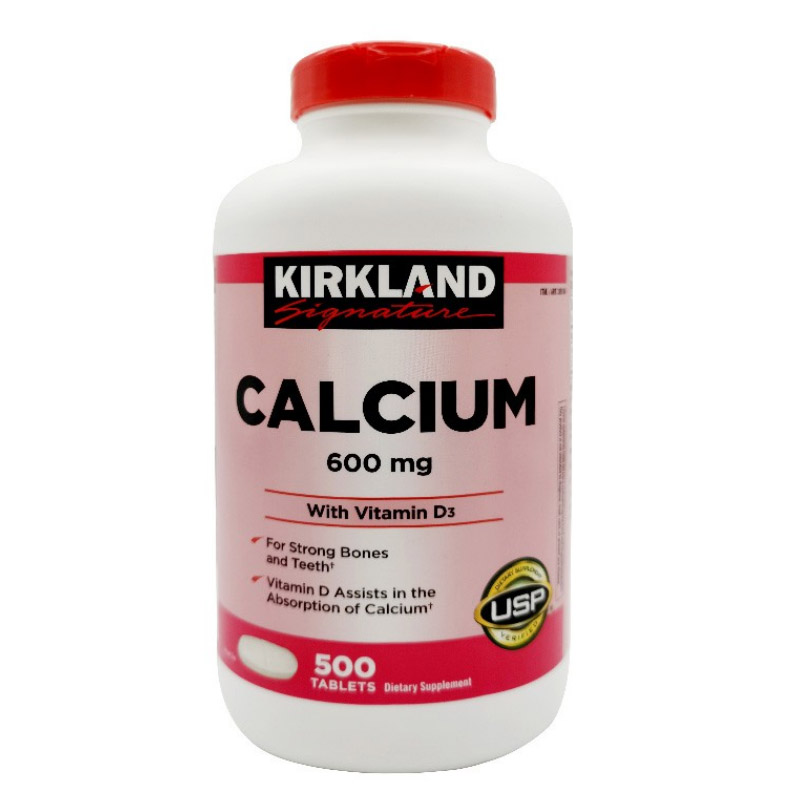 柯克兰 中老年 维生素D3钙片