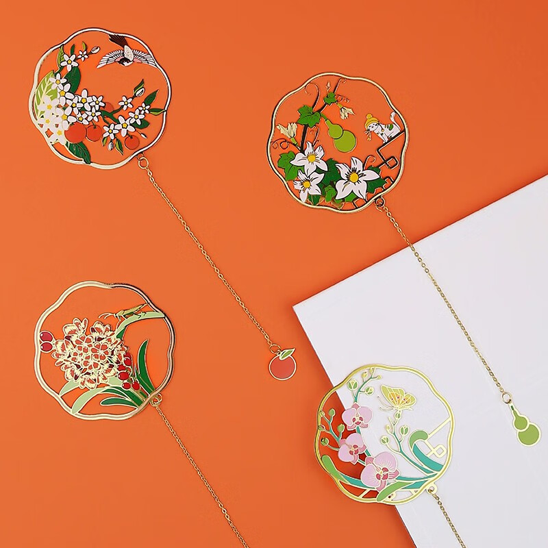 殊物 创意中国风 金属书签