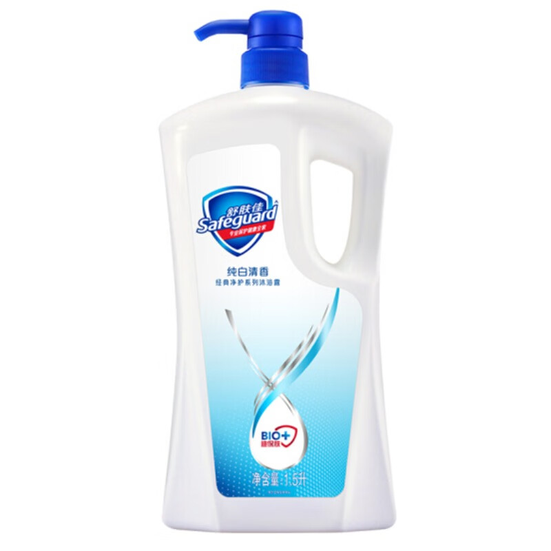 舒肤佳纯白清香沐浴露