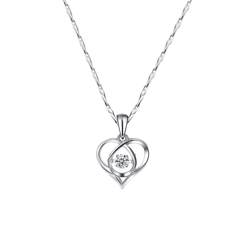 Mbox 时尚心形 项链