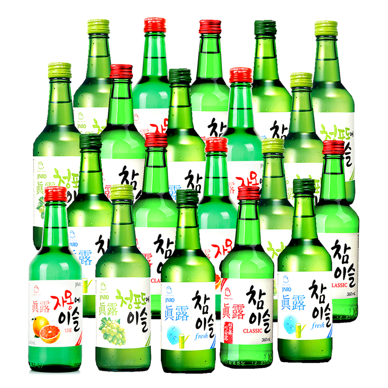 真露 韩国进口竹炭清酒