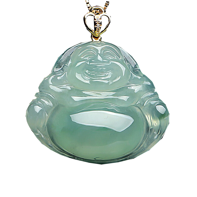 印象眸 优雅大气弥勒笑佛吊坠