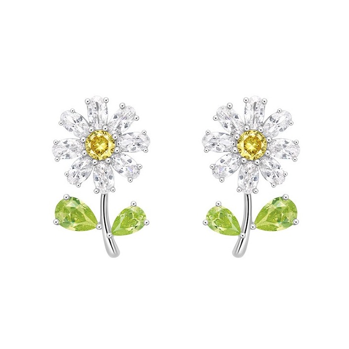 何方珠宝 花花轻奢耳饰