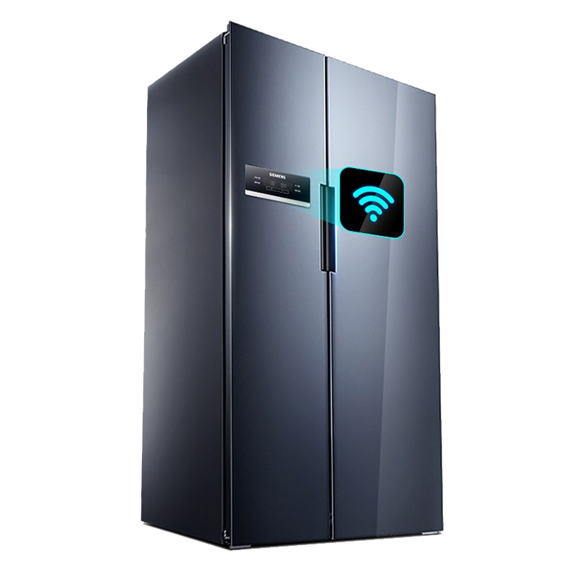 西门子 远程操控对开门冰箱