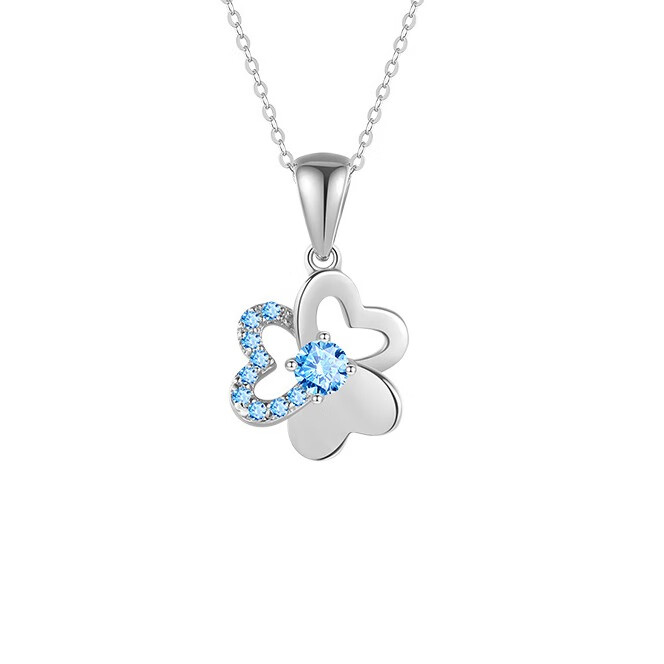 是你 三叶草项链