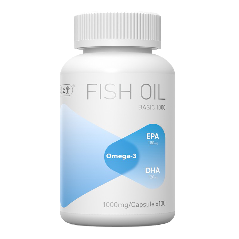 养生堂 无鱼腥味深海鱼油软胶囊