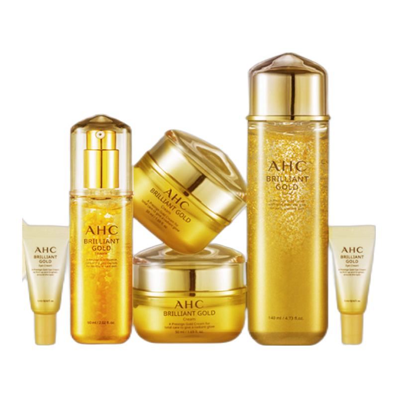 AHC 黄金蜗牛玻尿酸护肤套装