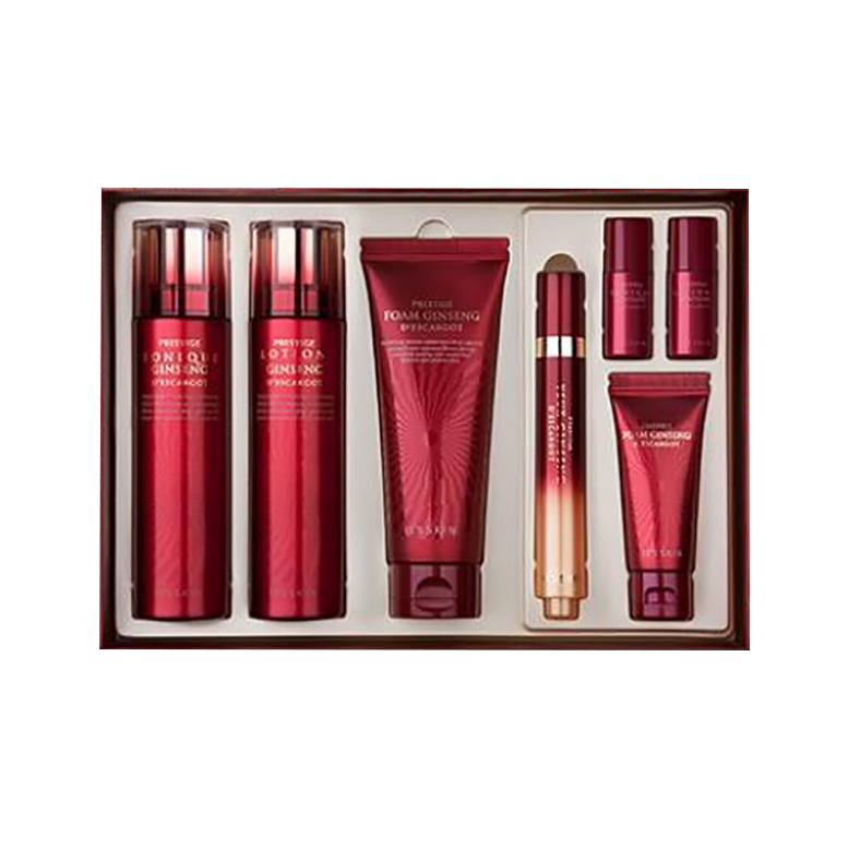 伊思 滋养修护红参蜗牛护肤套装