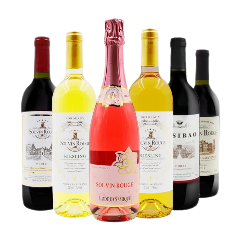 拉索尔菲 六种风味红酒