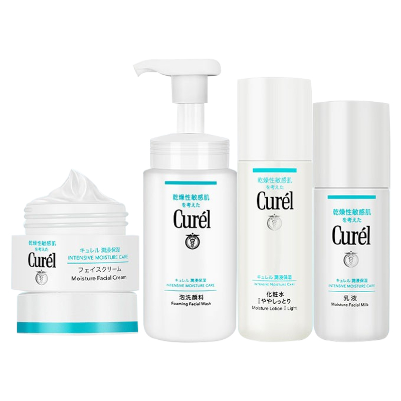 珂润 润浸保湿护肤套装