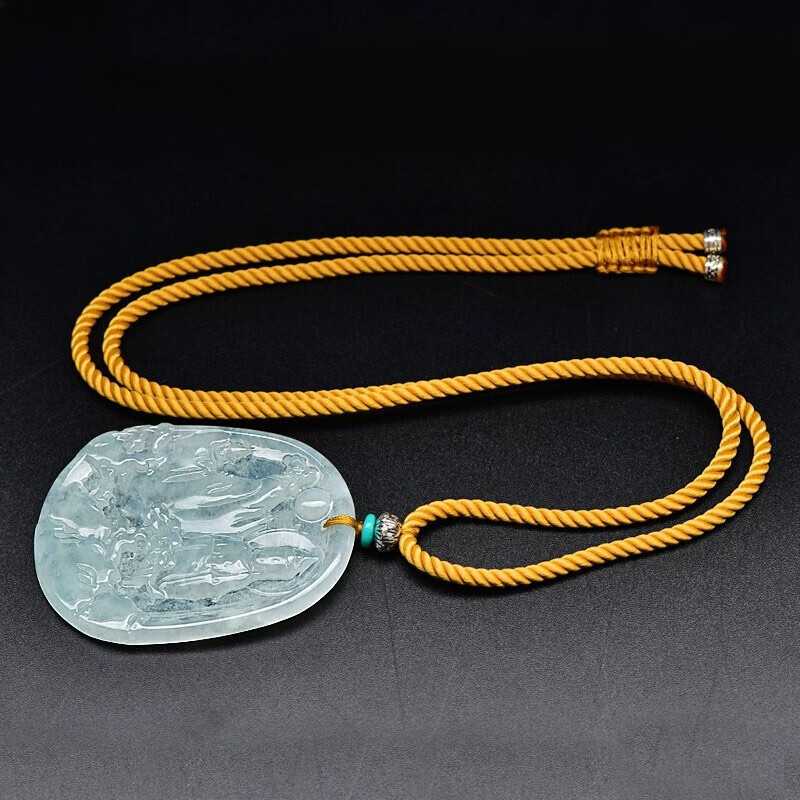 可玉可求 翡翠观音菩萨 吊坠