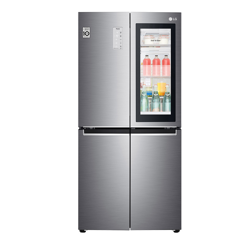 LG 透视窗门中门冰箱