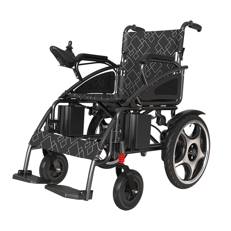 左点 低靠背可折叠轮椅