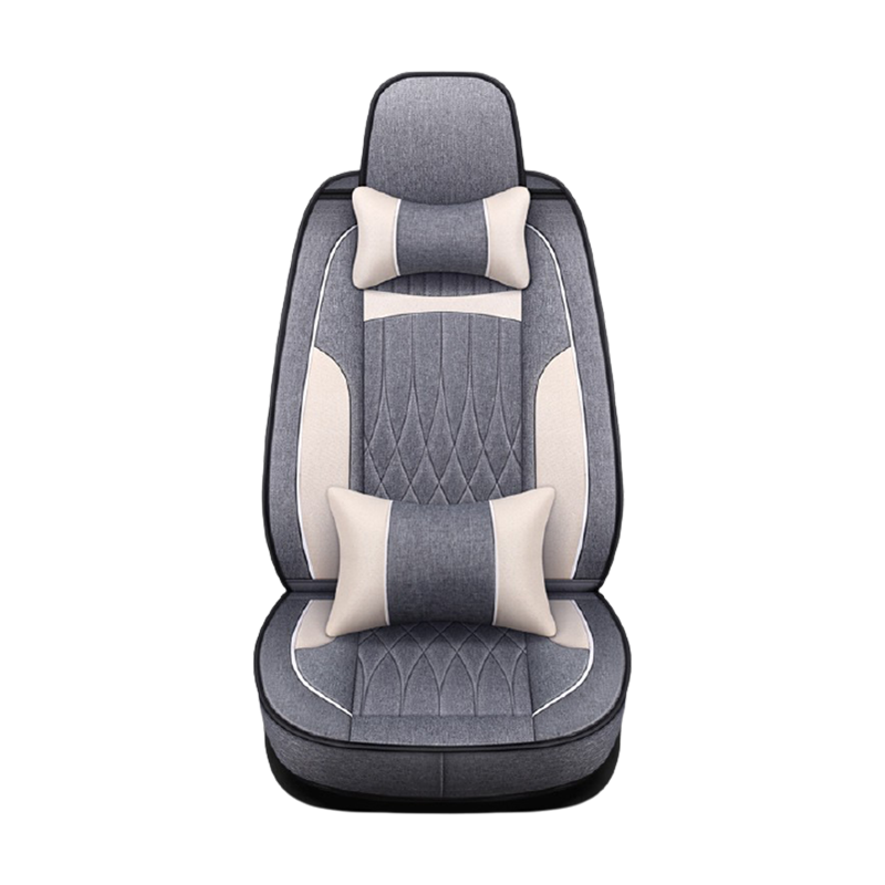 欧玛奴 灰色全包汽车座垫