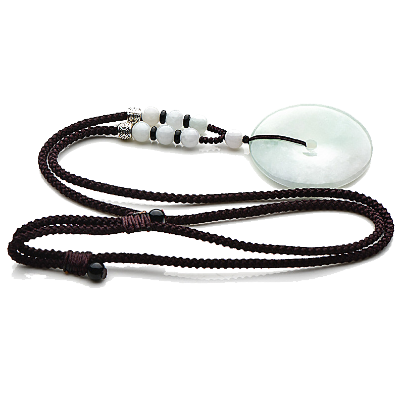 千载一玉 温润柔亮平安扣吊坠