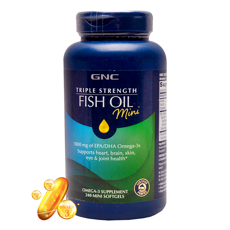 健安喜 三倍鱼油 迷你软胶囊