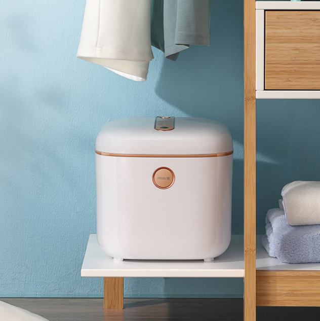 美的高端款皎月白干衣机