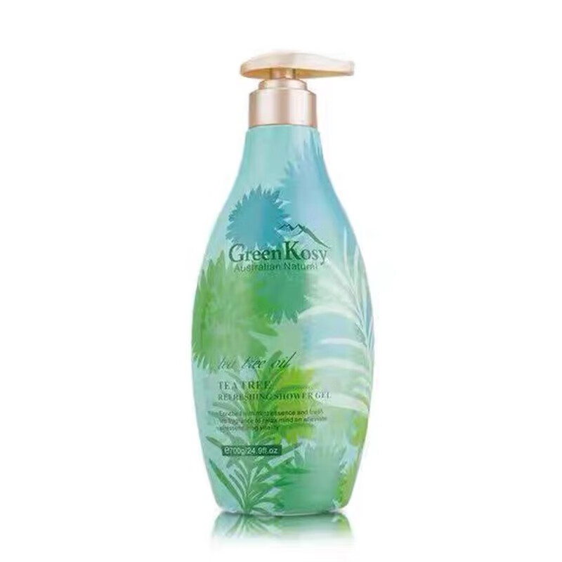 绿色溪谷薄荷清凉冰爽沐浴露