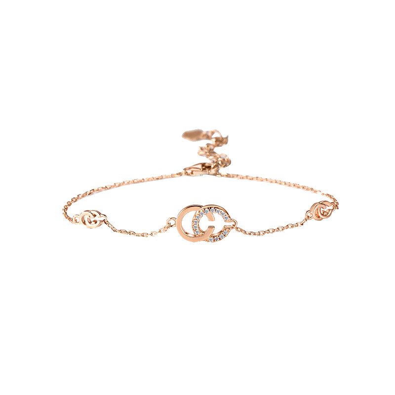 T400 双C字母手链