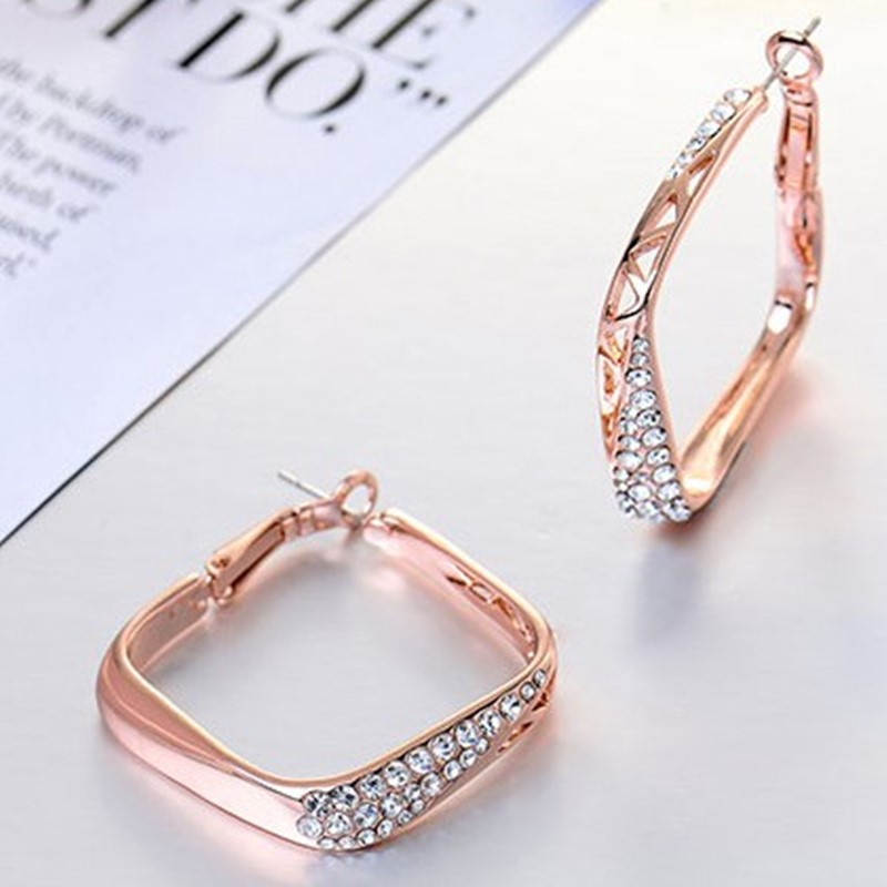 伊黛儿棱形个性气质耳环