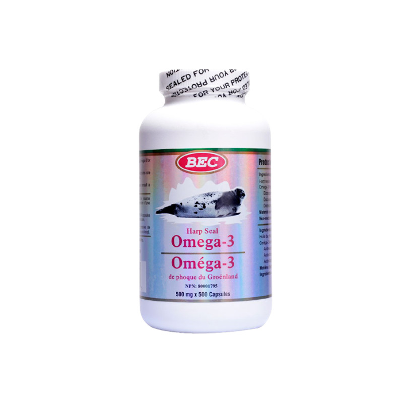 BEC 高浓度 海豹油软胶囊