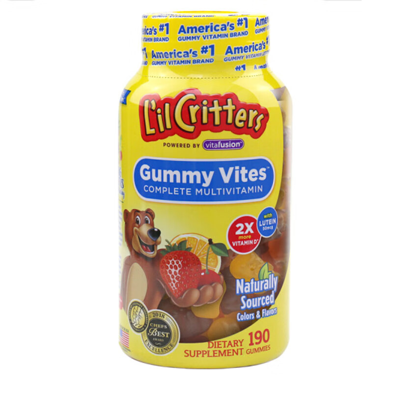 小熊糖 儿童补锌复合维生素软糖