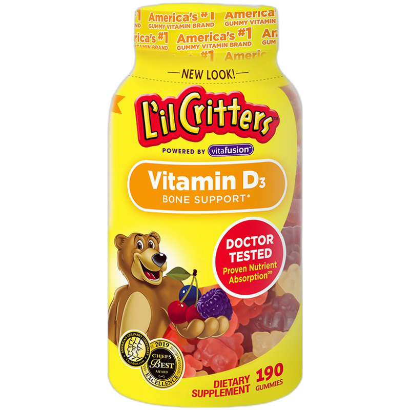 小熊糖 水果口味营养软糖