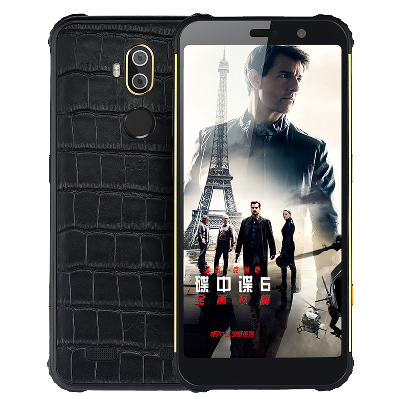 AGM 鳄鱼纹皮质手机