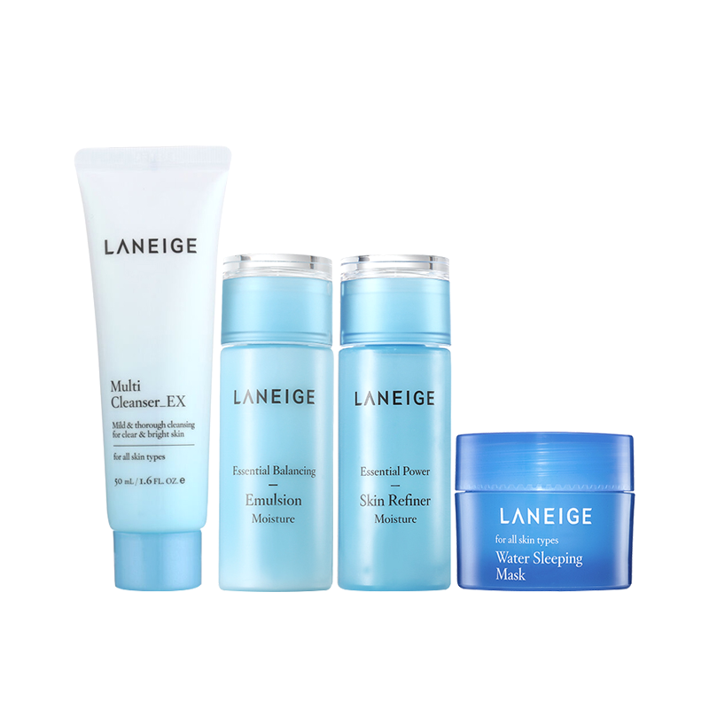 兰芝 锁水保湿护肤套装