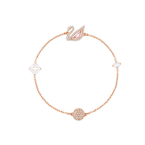 施华洛世奇 粉色天鹅 腕饰