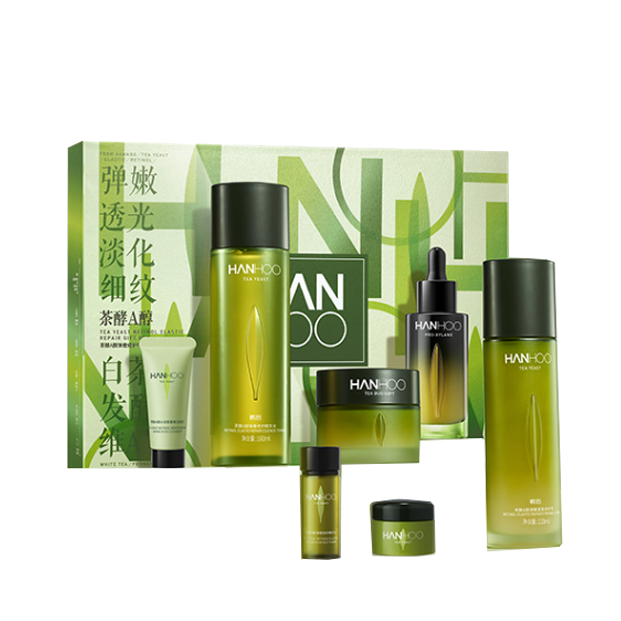 韩后 茶酵A醇弹嫩修护套装