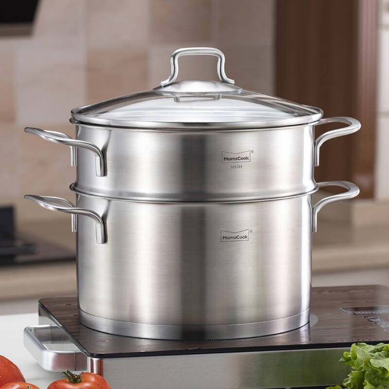 momscook304不锈钢蒸锅图片