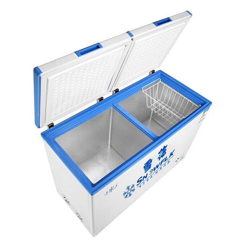 雪花 内部曲底冷柜