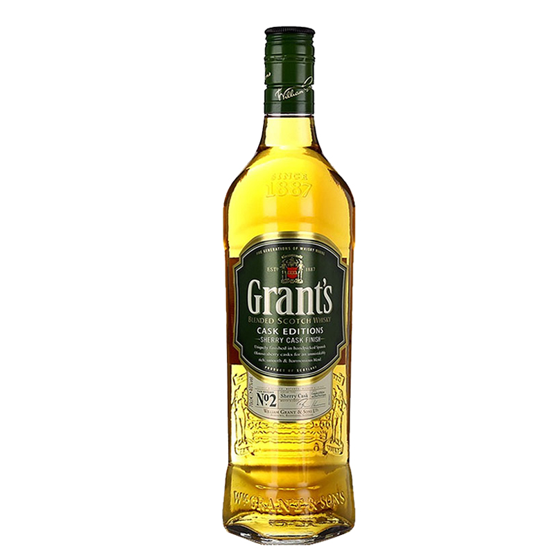 格兰 三桶陈酿顺滑威士忌