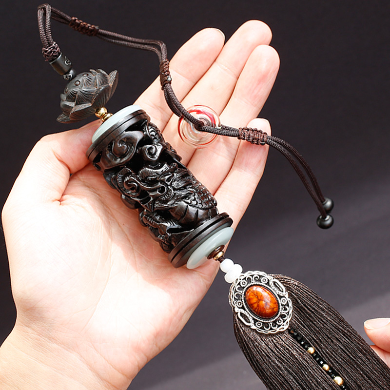 梵心 黑檀木汽车挂件