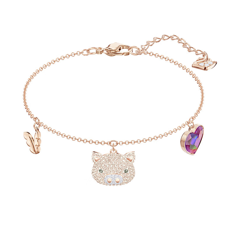 施华洛世奇 可爱飞猪系列手链