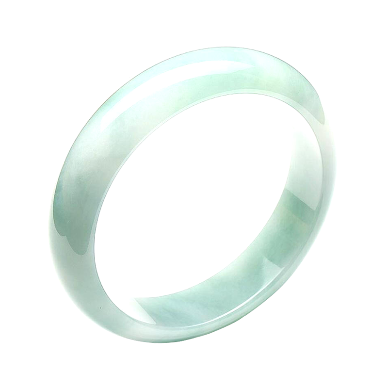 七彩云南 凝润光洁翡翠手镯