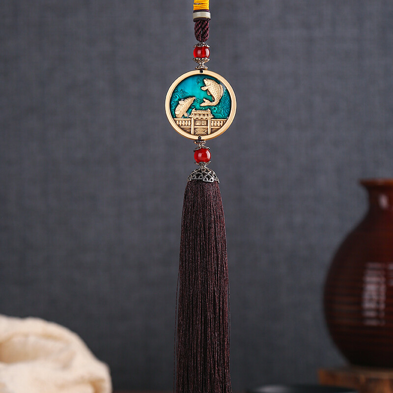 铜纪元 纯铜珐琅 汽车挂件