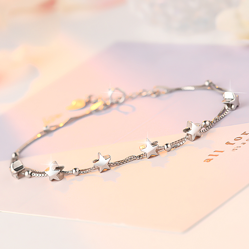 曼蒂娅 纯银星空 手链