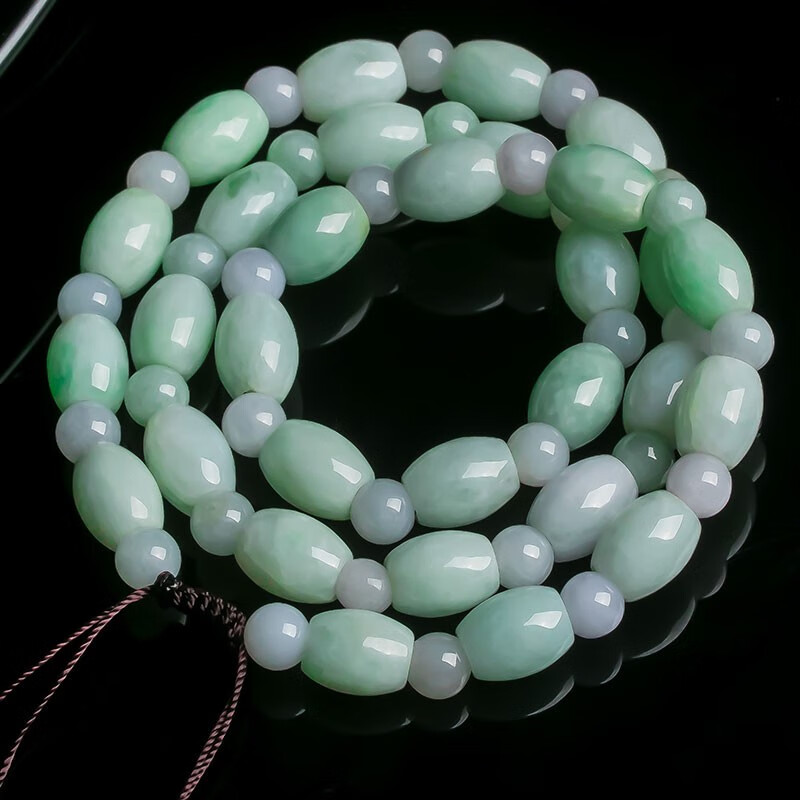 张益轩珠宝 水润有亮泽翡翠项链