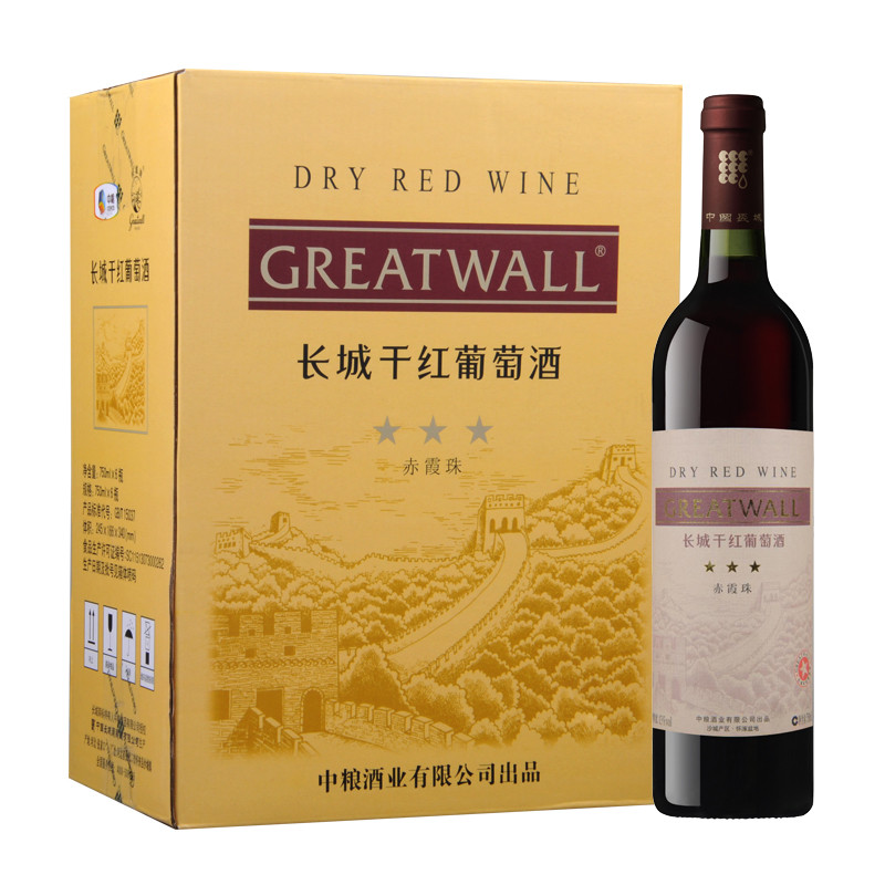 长城 果香优雅芬芳干红葡萄酒