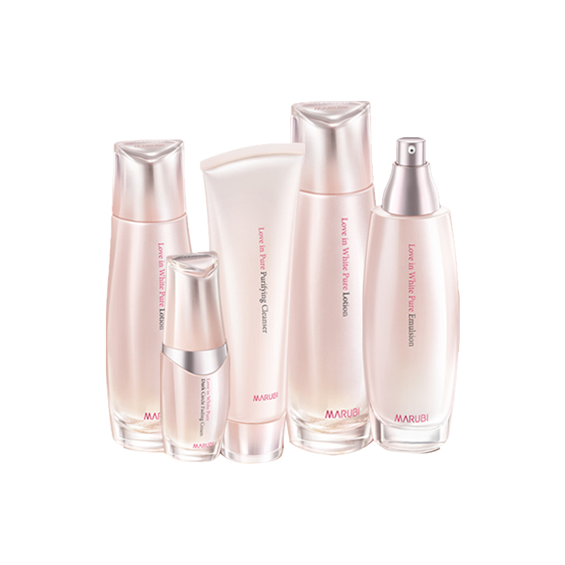 丸美 美白透亮淡纹护肤套装