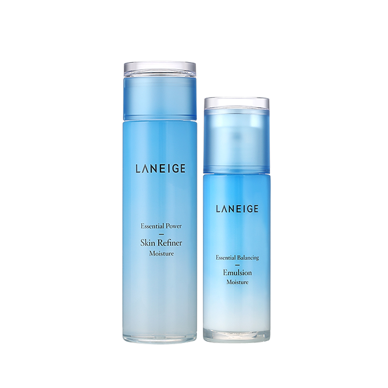 兰芝 保湿去油 水乳套装