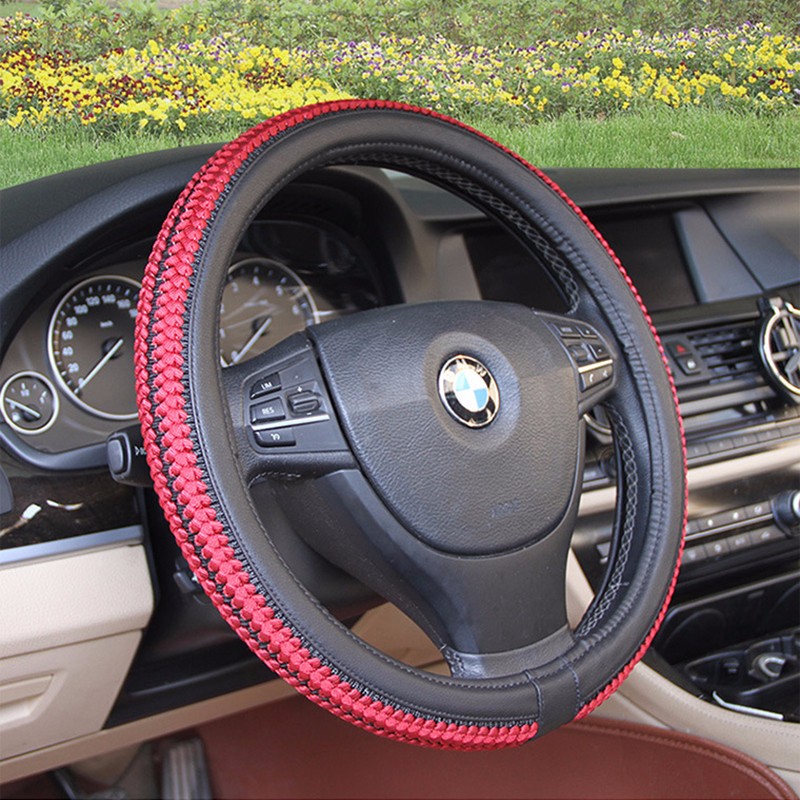 智汇 薄款防滑耐磨方向盘套