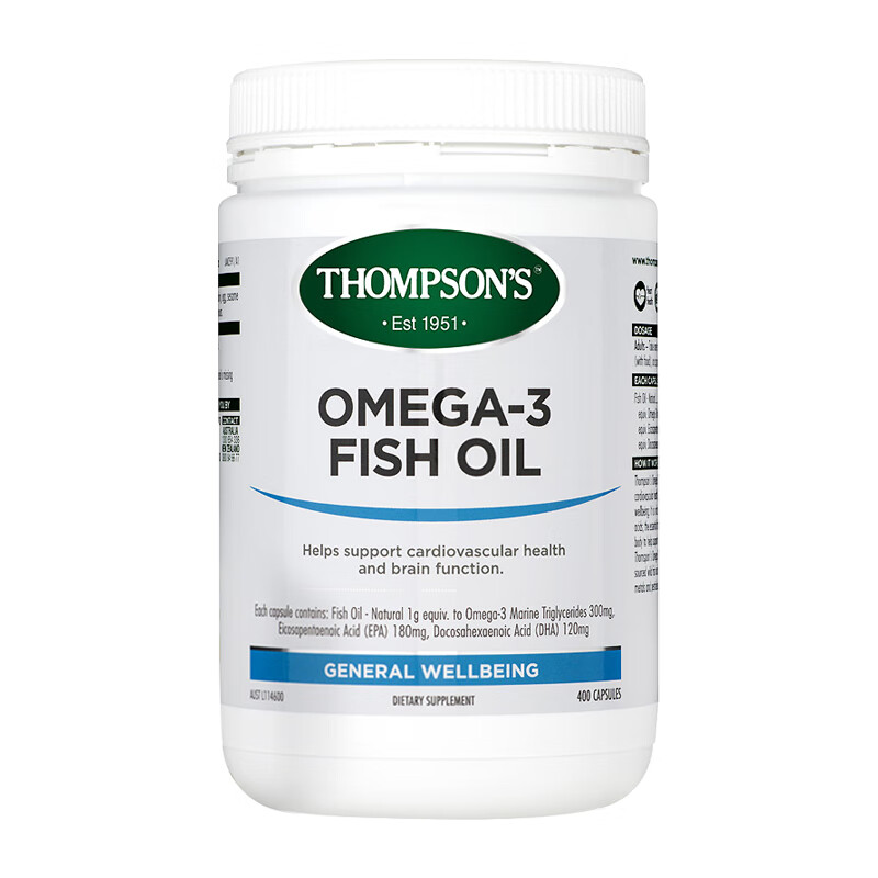 汤普森 鱼油软磷脂胶囊